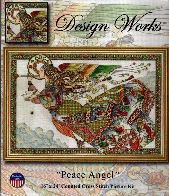 DW 5993 Angel of Peace 70-49 C - đánh giá và giá Cotton Embroidery Thread Skeins