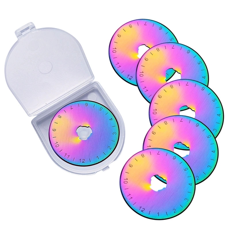 10Pcs 45mm  Rotary Cutter Blad - đánh giá và giá Rotary Cutter For Fabric 45Mm