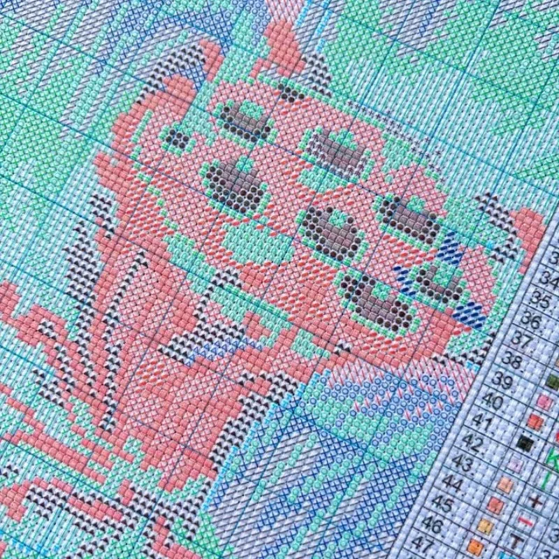 | Beginner DIY Stamped Cross S - đánh giá và giá Cross Stitch Stamped Kits Beginners