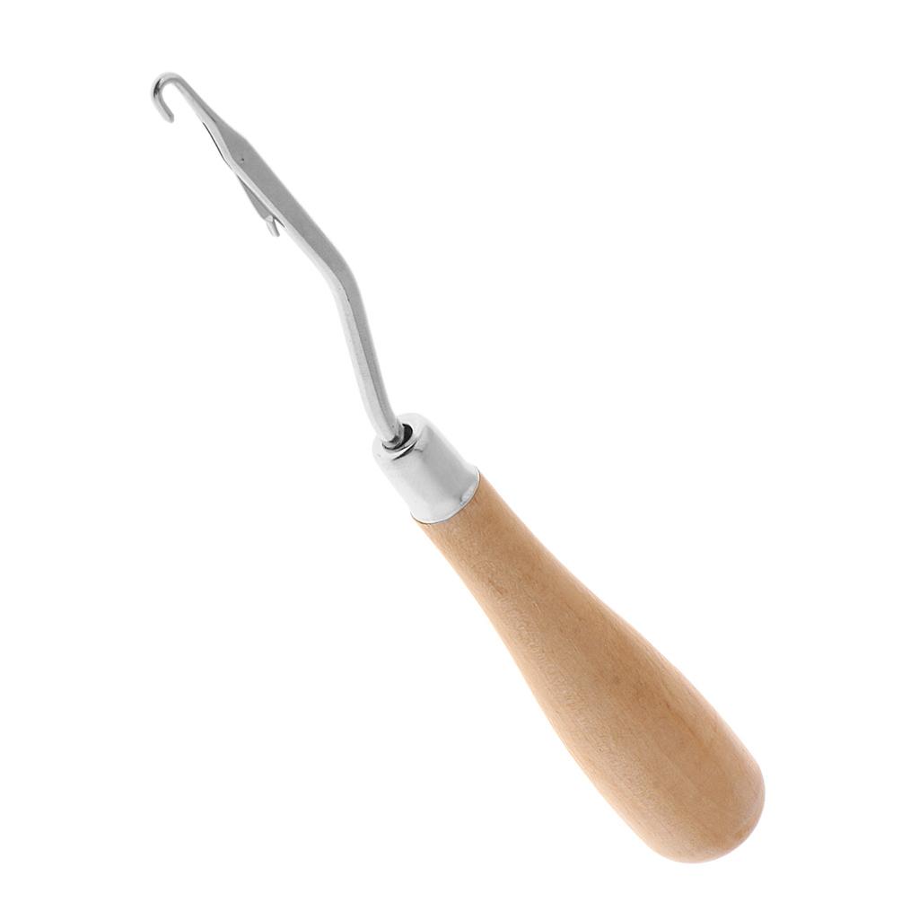 Wooden Crochet Latch Hook Ergo - đánh giá và giá Wooden Crochet Hooks Ergonomic Handle