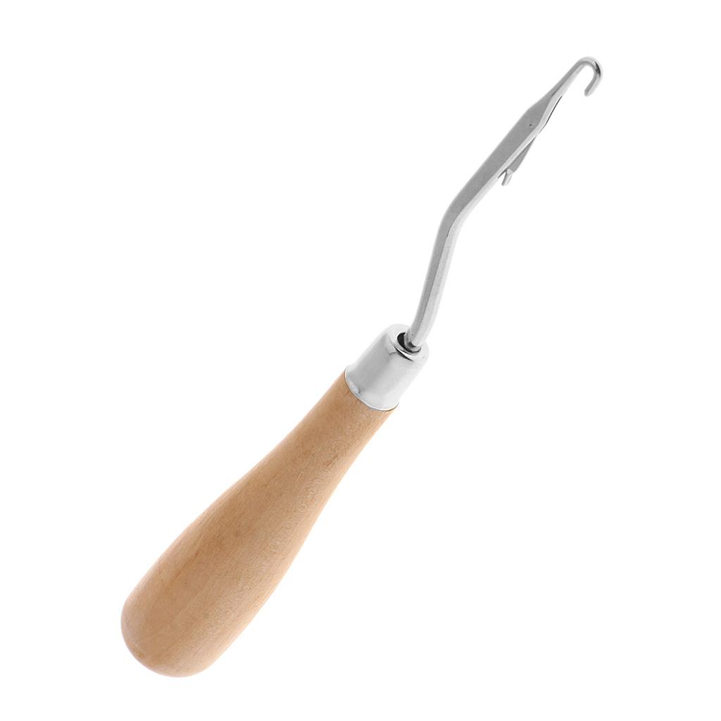 Wooden Crochet Latch Hook Ergo - đánh giá và giá Wooden Crochet Hooks Ergonomic Handle
