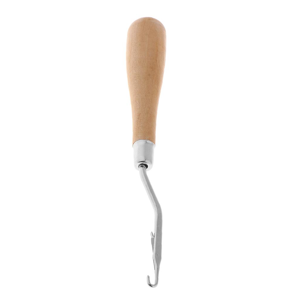 Wooden Crochet Latch Hook Ergo - đánh giá và giá Wooden Crochet Hooks Ergonomic Handle