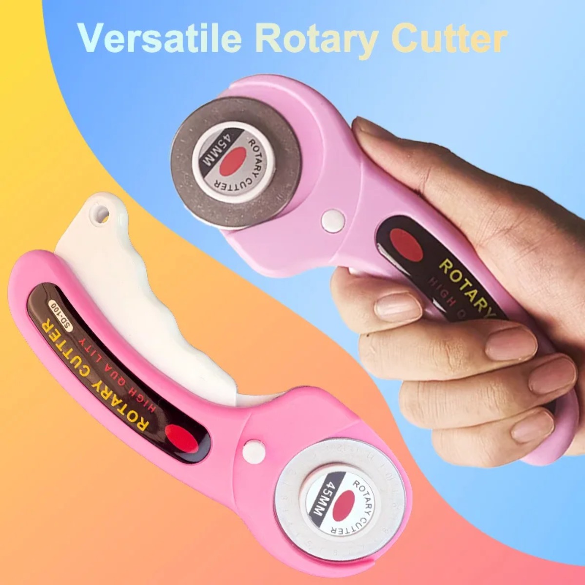 45mm Pink Patchwork Rotary Cut - đánh giá và giá Rotary Cutter For Fabric 45Mm
