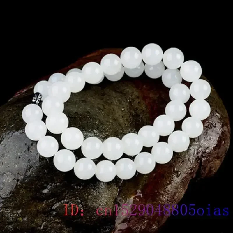 Ngọc Trắng Đính Hạt Vòng Cổ Hạ - đánh giá và giá Beading