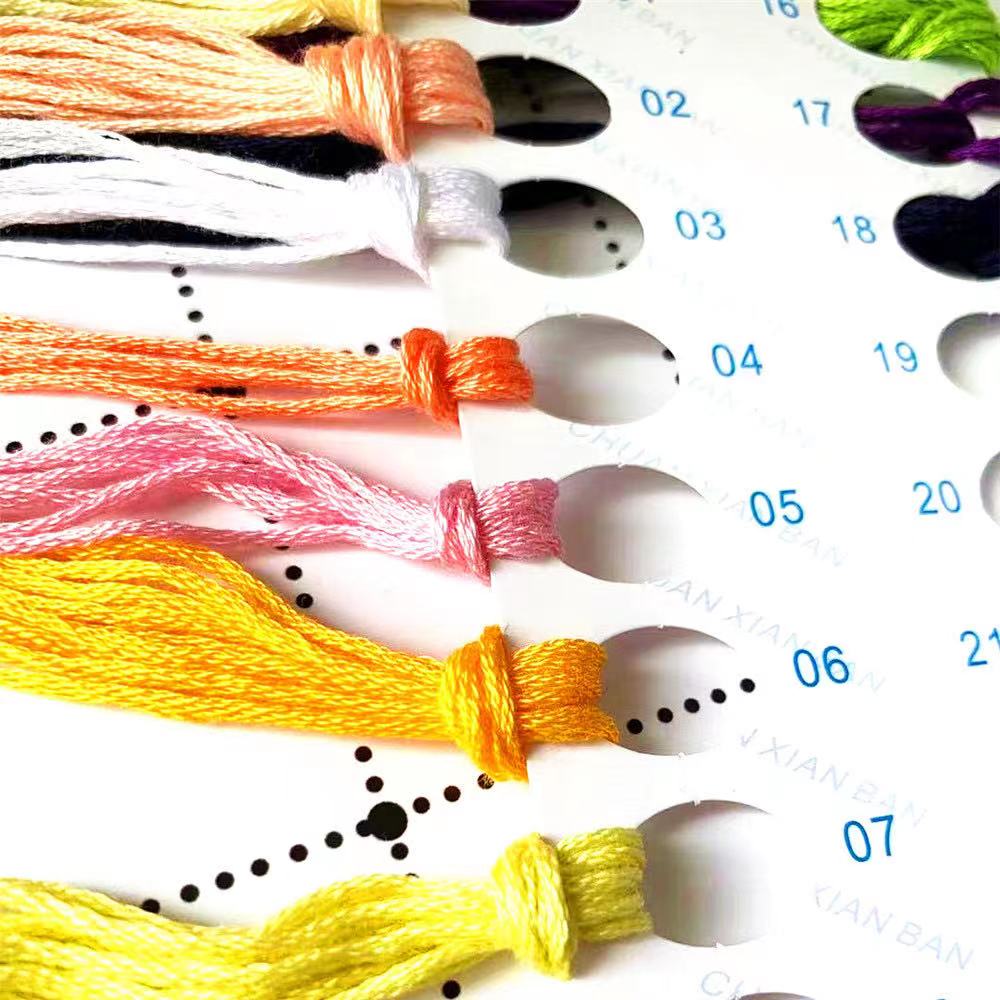 6702 Tự Làm Túi Đeo Chéo Bộ Bộ - đánh giá và giá Cotton Embroidery Thread Skeins