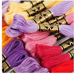 Oneroom Pháp DMC Chỉ Thêu Chỉ  - đánh giá và giá Cotton Embroidery Thread Skeins