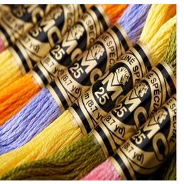 Oneroom Pháp DMC Chỉ Thêu Chỉ  - đánh giá và giá Cotton Embroidery Thread Skeins