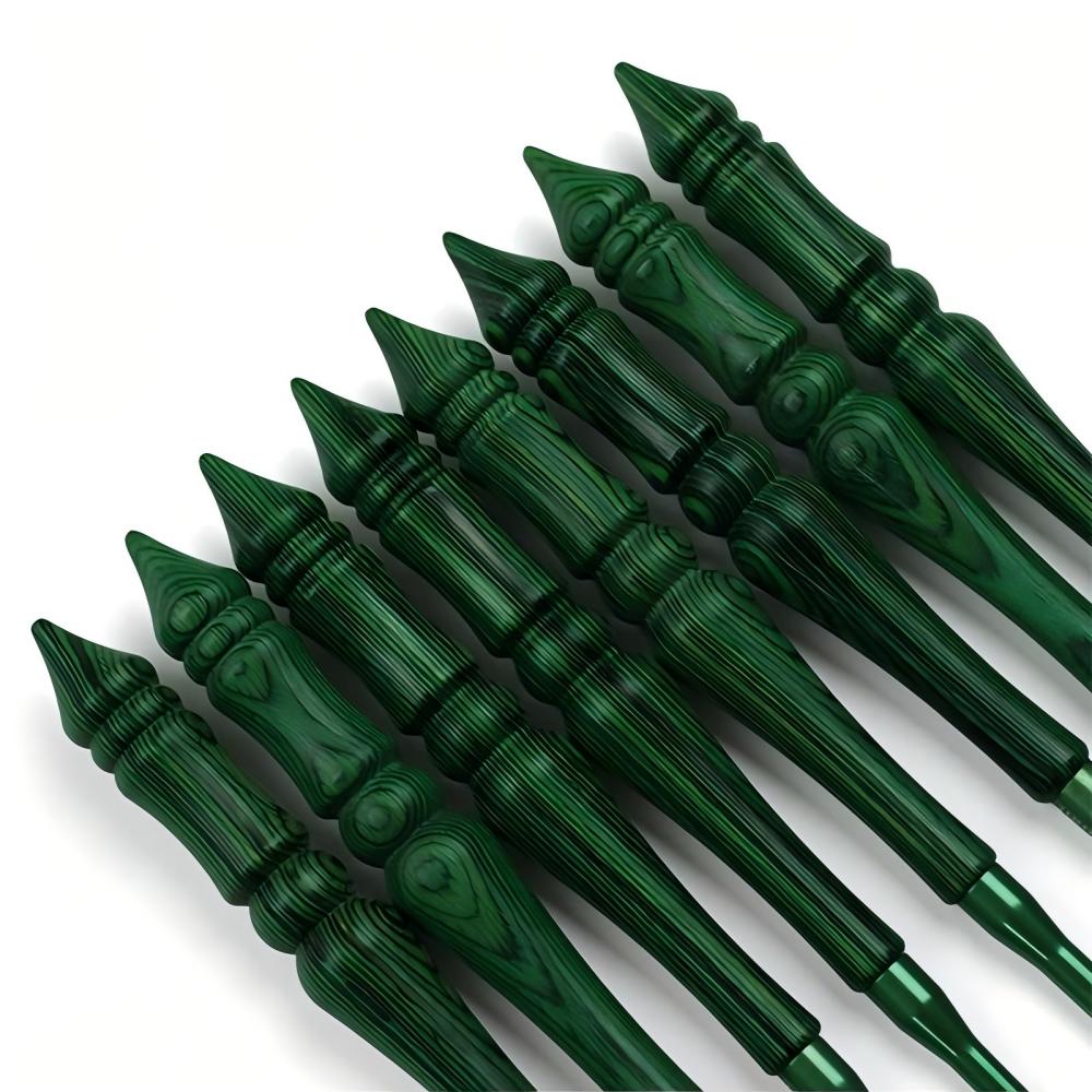 Crochet Hook Set Green Synthet - đánh giá và giá Wooden Crochet Hooks Ergonomic Handle