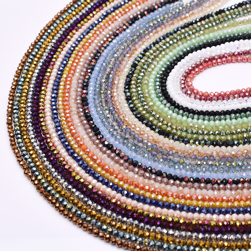 4mm Color scheme 6 strand/bag  - đánh giá và giá Glass Seed Beads 2Mm Jewelry Making