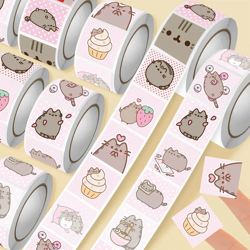 Hou 500pcs Pusheen Cartoon Cat - đánh giá và giá Scrapbooking