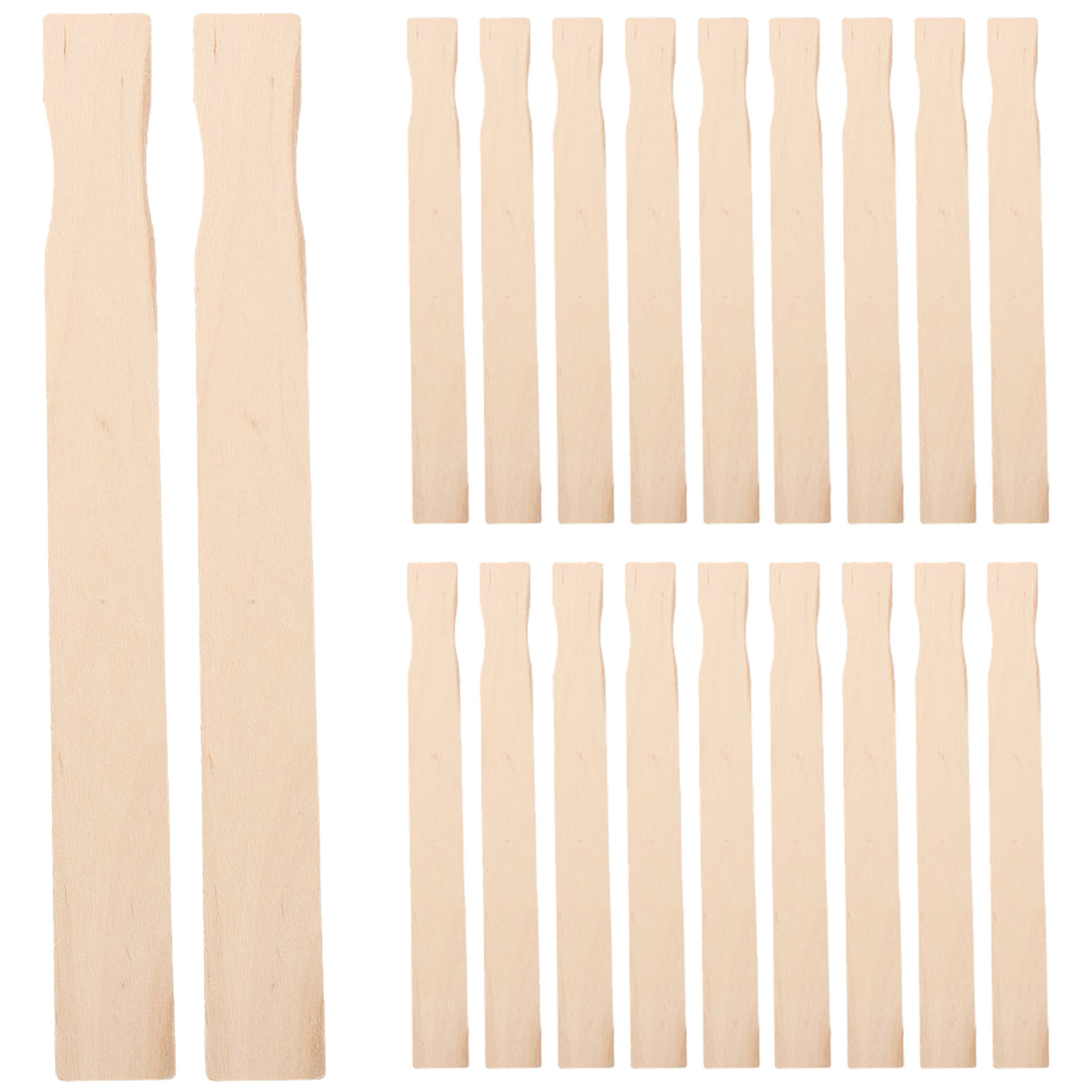 50Pcs Wooden Paint Stir Sticks - đánh giá và giá Craft Tools