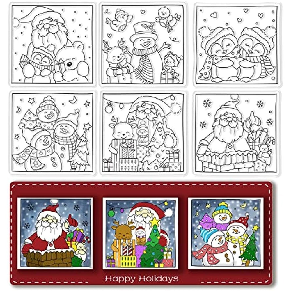 Clear Silicone Stamps Christma - đánh giá và giá Clear Silicone Stamps For Card Making