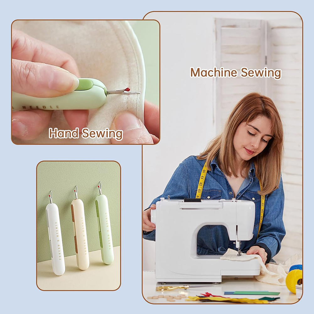 2 in 1 Needle Threader Seam Ri - đánh giá và giá Cotton Embroidery Thread Skeins