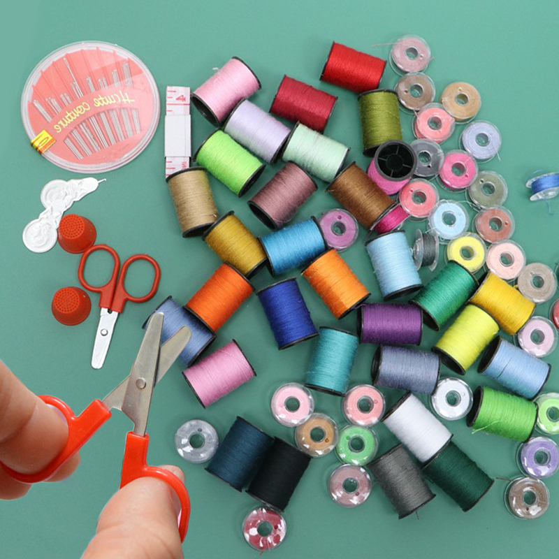 Sewing Kit Mini Manual Sewing  - đánh giá và giá Cotton Embroidery Thread Skeins