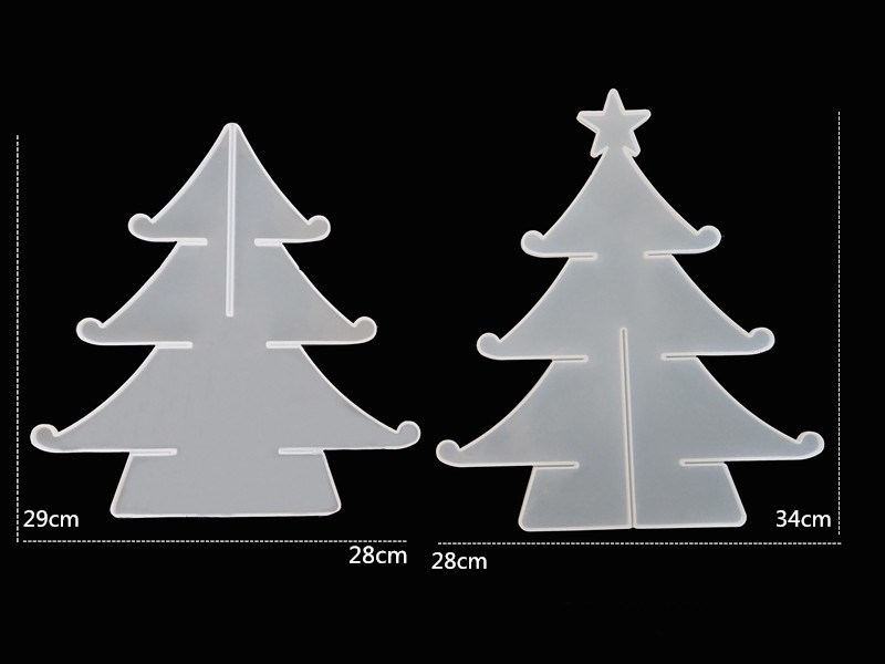 Cây Giáng Sinh Bông Tuyết Hộp  - đánh giá và giá Silicone Epoxy Resin Molds Set