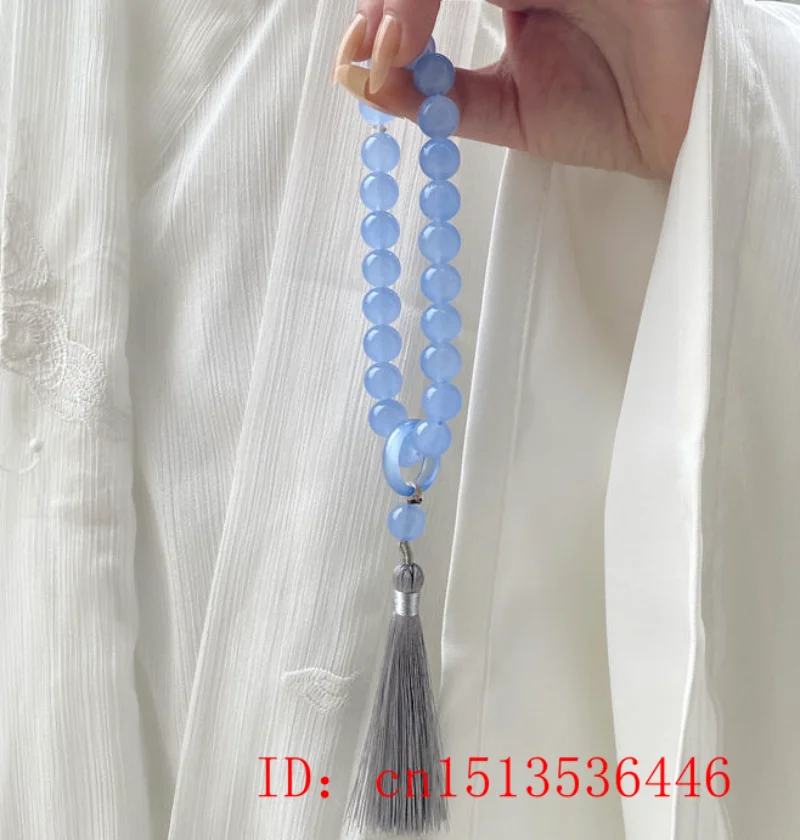 Đá Ngọc Tủy Xanh Hạt 12Mm Tua  - đánh giá và giá Beading